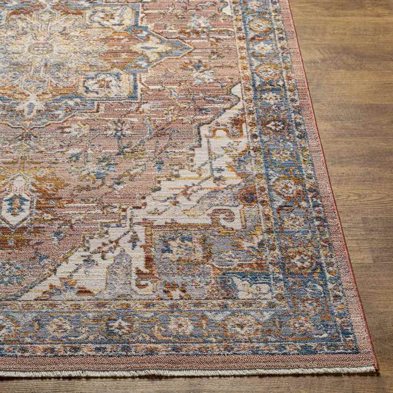 Willow Springs Traditional Peach Area Rug