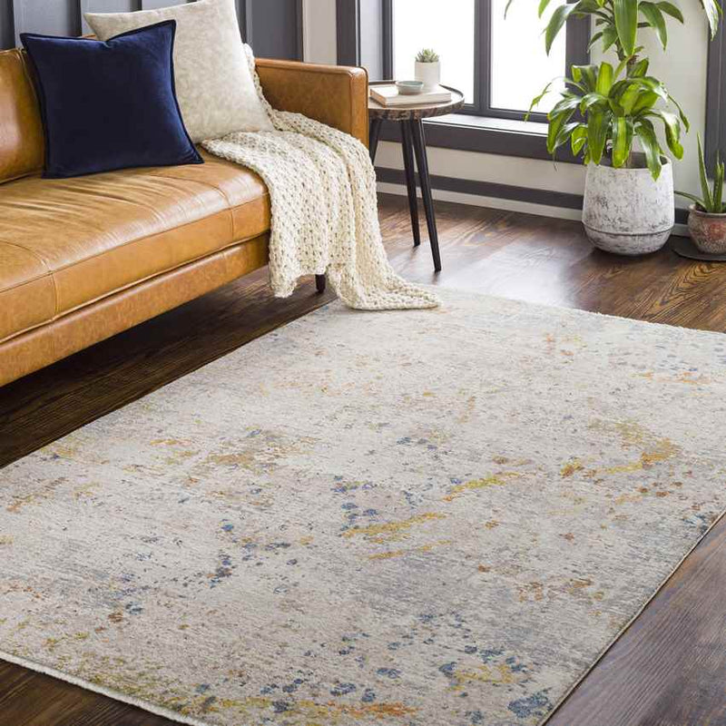 Wood River Modern Cream Area Rug