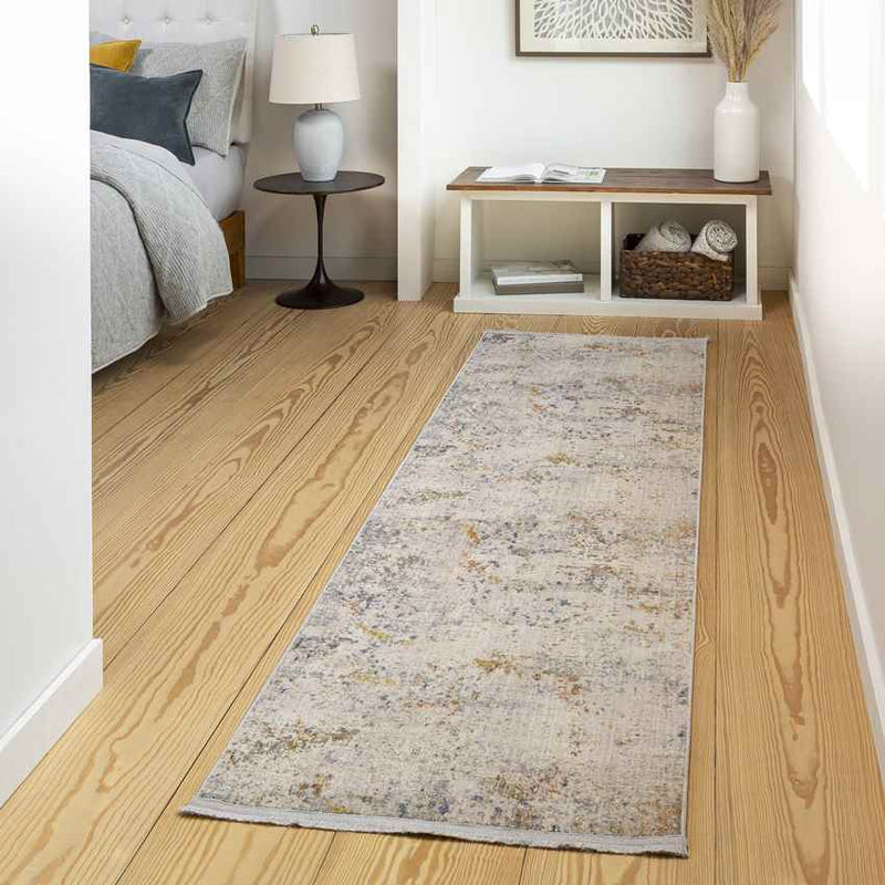 Wood River Modern Cream Area Rug