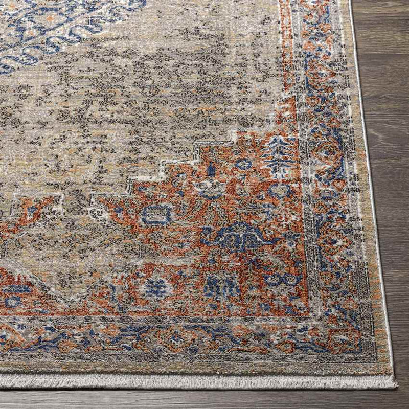 Pittsboro Traditional Taupe Area Rug