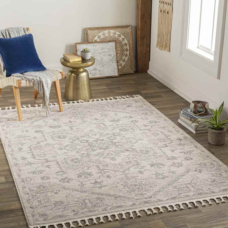 Old Ripley Traditional Beige Area Rug