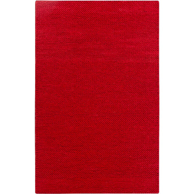 Aaron Modern Venetian Red Area Rug