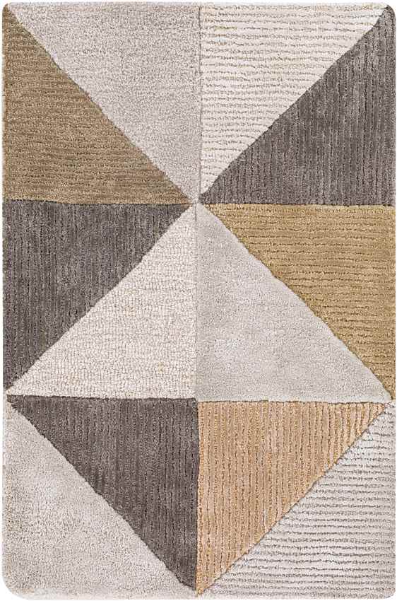 Long Creek Modern Beige Area Rug