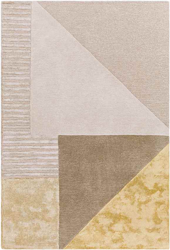 Long Point Modern Cream Area Rug