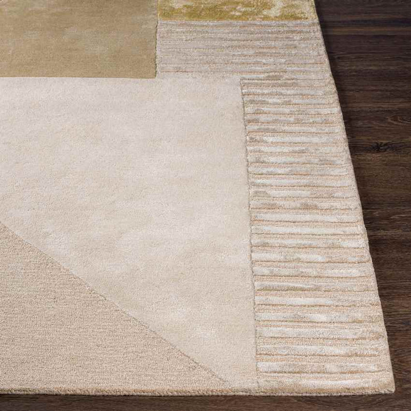 Long Point Modern Cream Area Rug