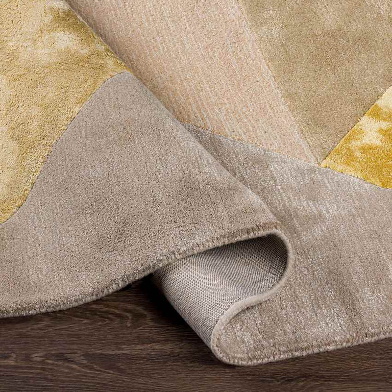 Loves Park Modern Taupe Area Rug