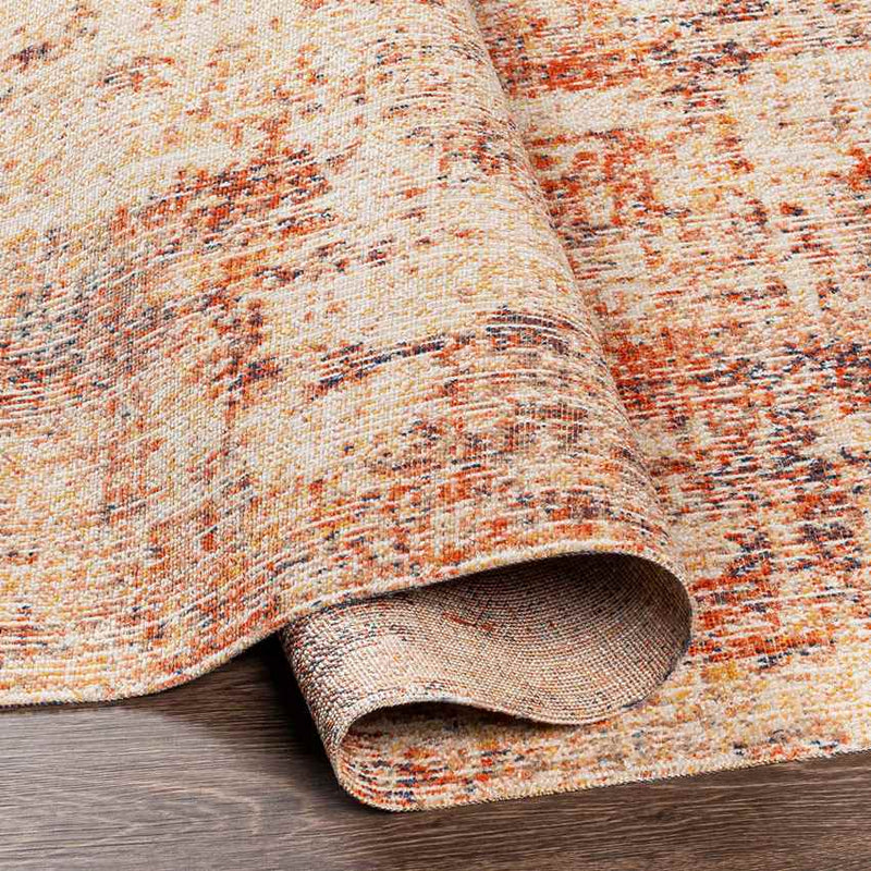 Campton Hills Modern Burnt Orange Area Rug