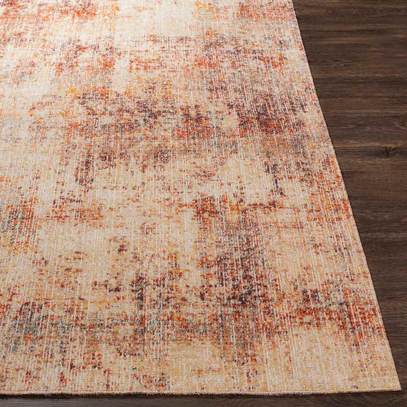 Campton Hills Modern Burnt Orange Area Rug