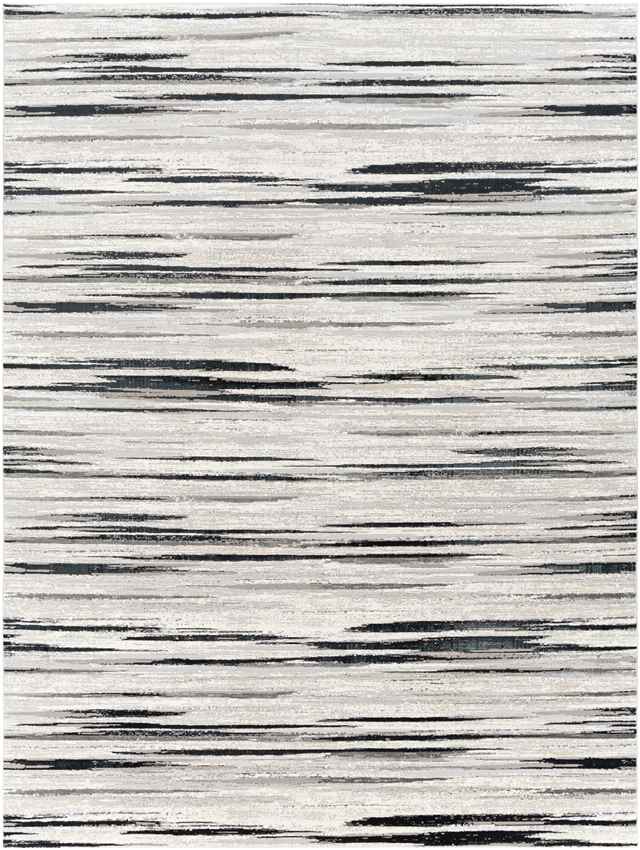 Lake Forest Modern Black Area Rug