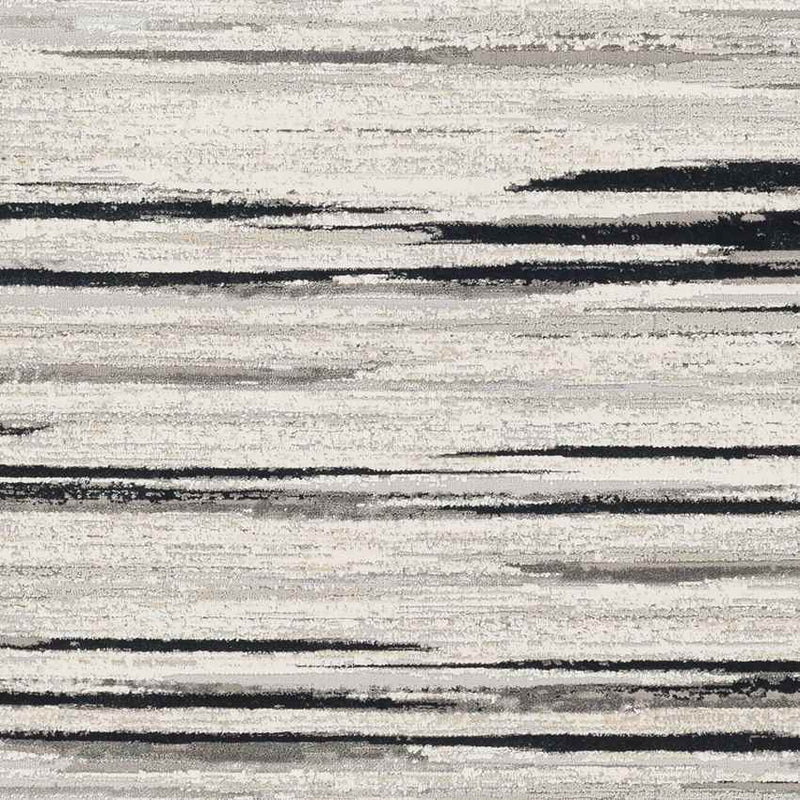 Lake Forest Modern Black Area Rug