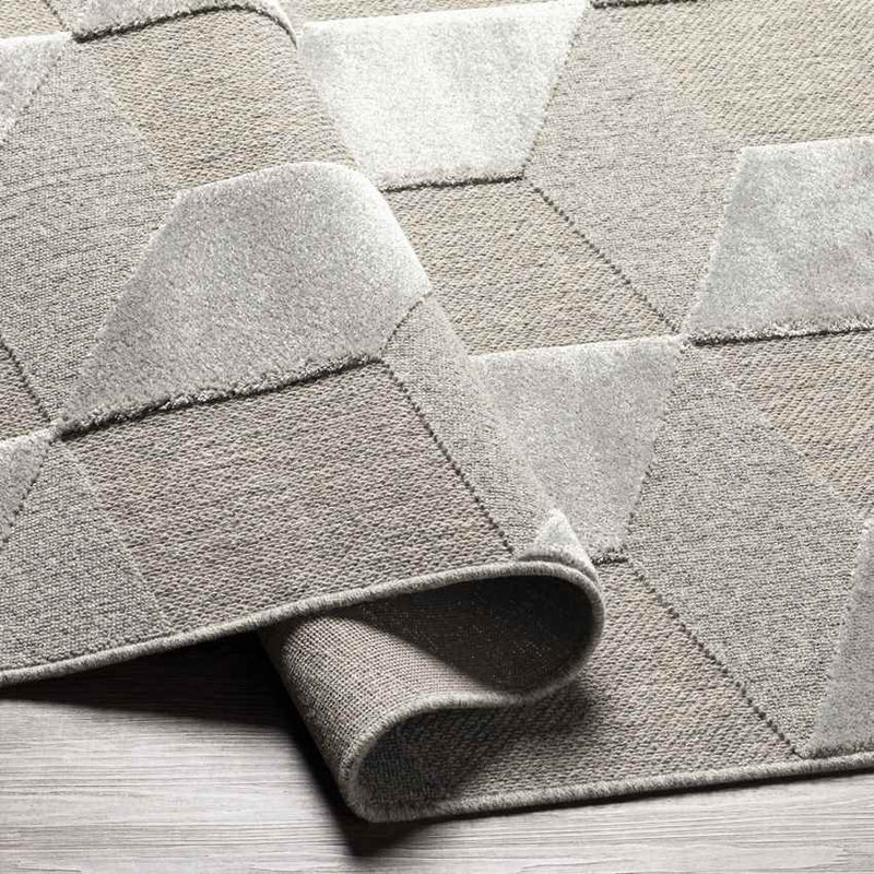 Kingsbury Modern Taupe Area Rug