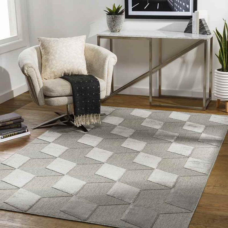 Kingsbury Modern Taupe Area Rug