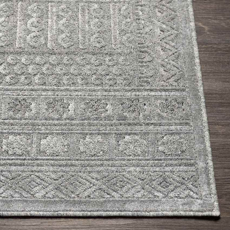 Ladoga Global Silver Gray Area Rug