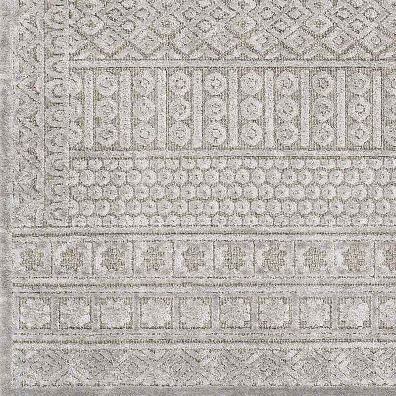 Ladoga Global Silver Gray Area Rug