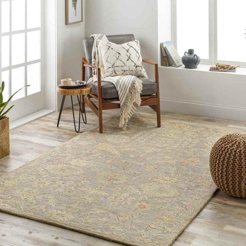 Hobart Traditional Wheat Area Rug