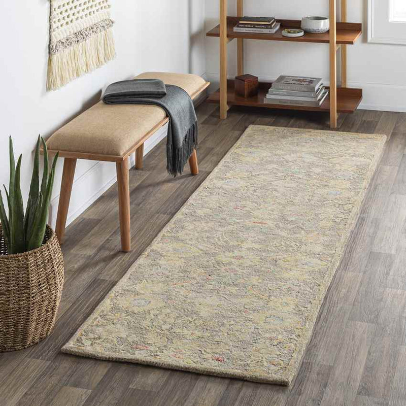 Hobart Traditional Wheat Area Rug