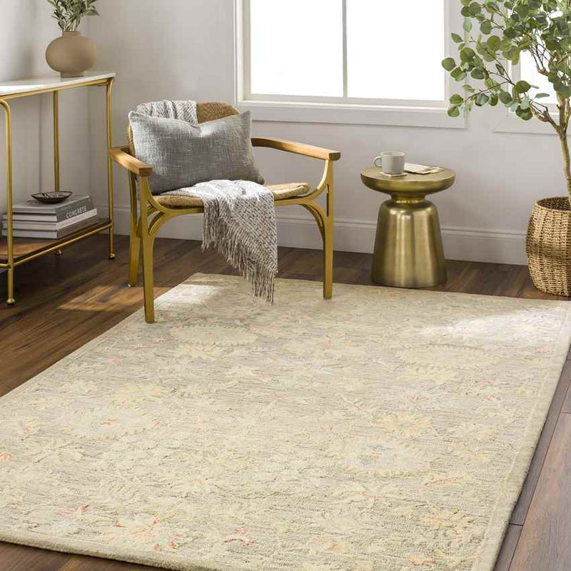 Hobart Traditional Wheat Area Rug