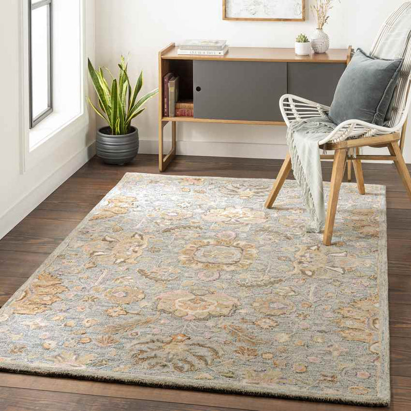 La Porte Traditional Cream Area Rug