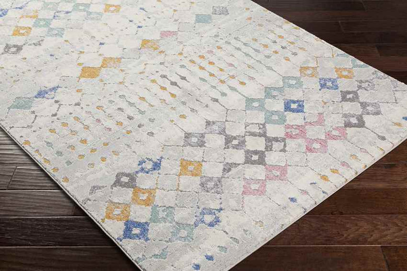 Mount Etna Global Cream Area Rug