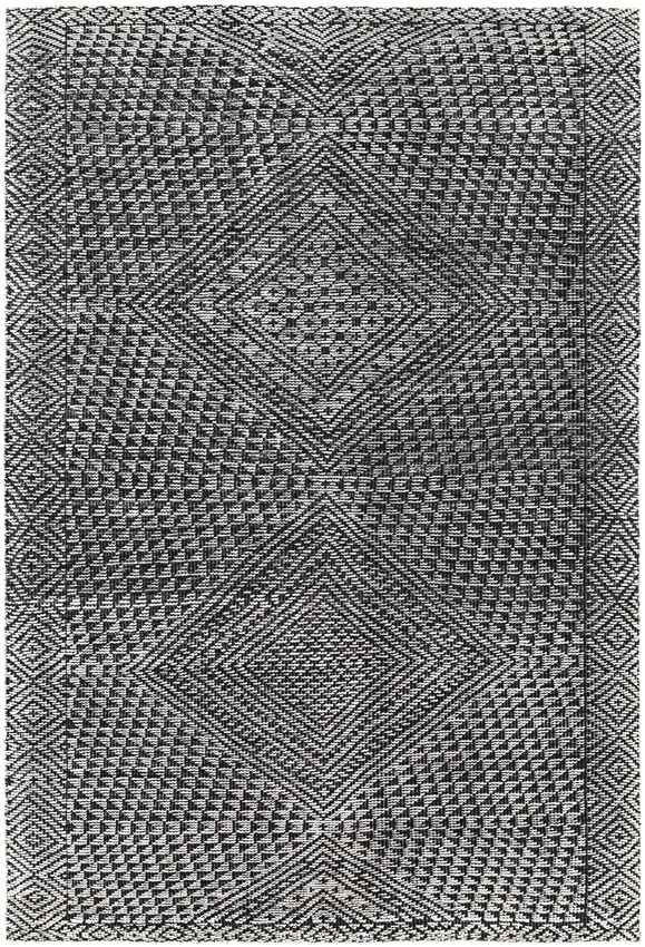 Janel Global Black Area Rug