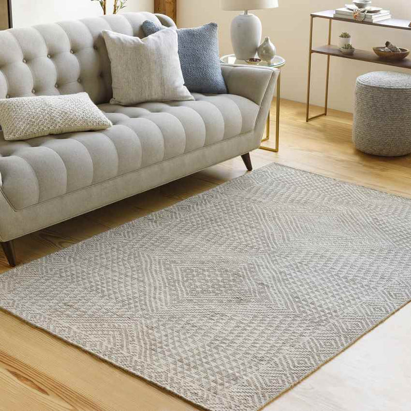 Janel Global Ivory Area Rug