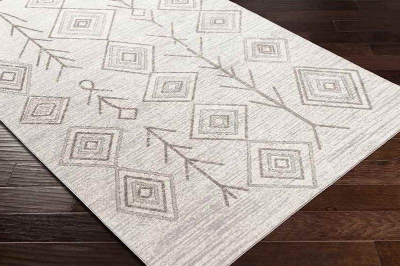 Seelyville Global Beige Washable Area Rug