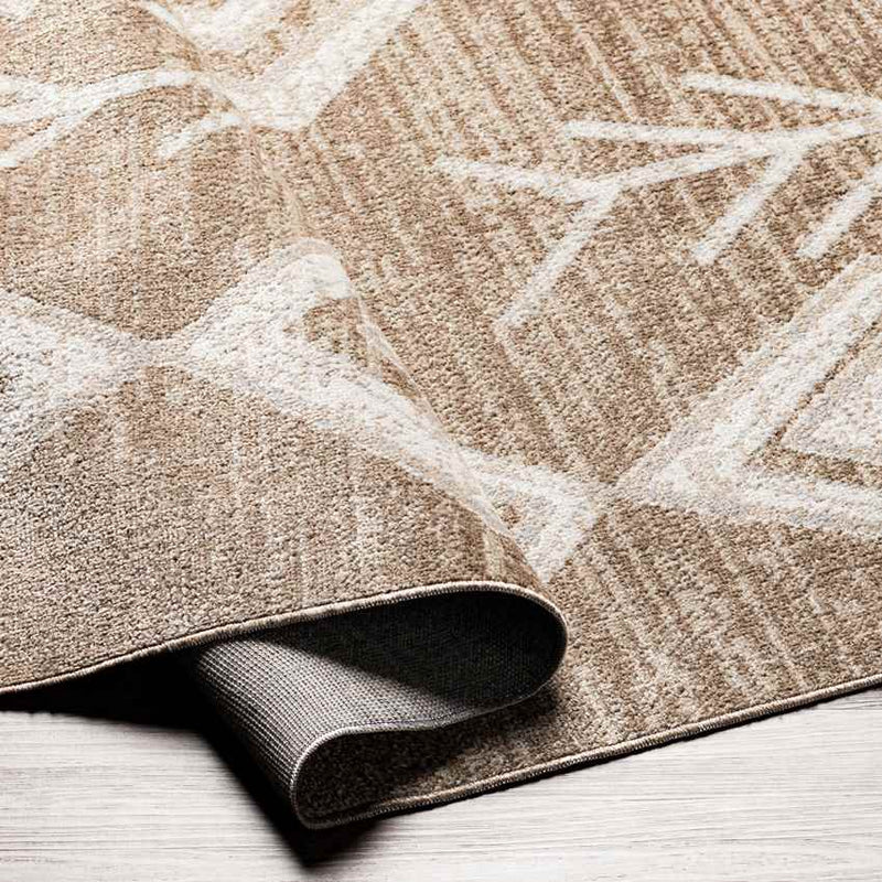 Seelyville Global Light Gray Washable Area Rug