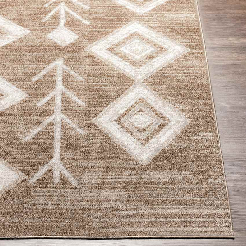 Seelyville Global Light Gray Washable Area Rug