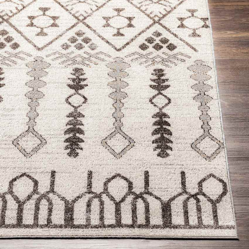 Sharpsville Cottage Beige Washable Area Rug