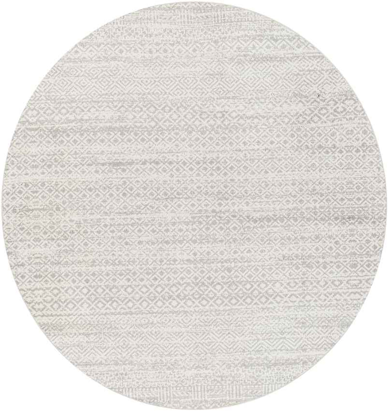 Waynetown Global Light Gray Washable Area Rug