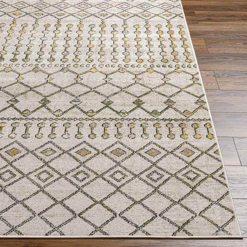 Mary Global Mustard Washable Area Rug