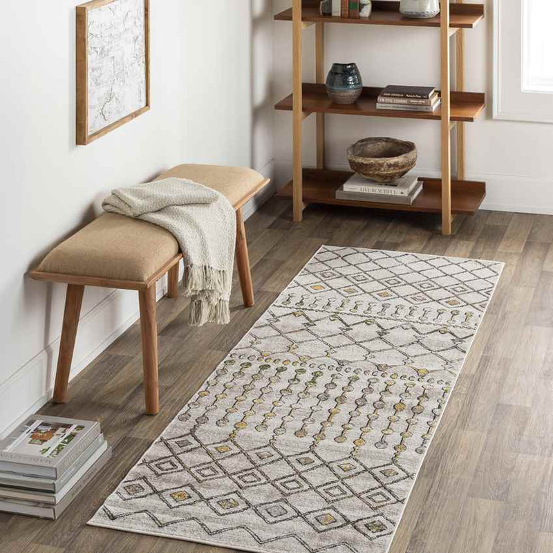 Mary Global Mustard Washable Area Rug