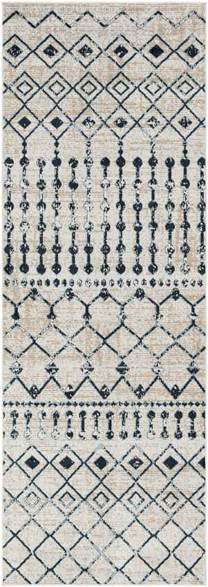 Mary Global Ink Blue Washable Area Rug