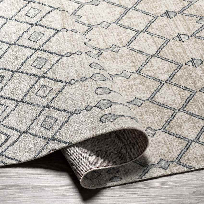 Mary Global Beige Washable Area Rug