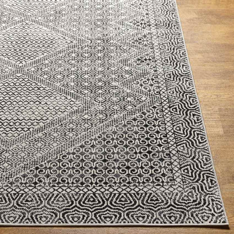 West Harrison Global Gray Washable Area Rug