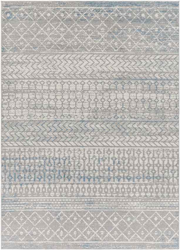 West Terre Haute Global Taupe Washable Area Rug