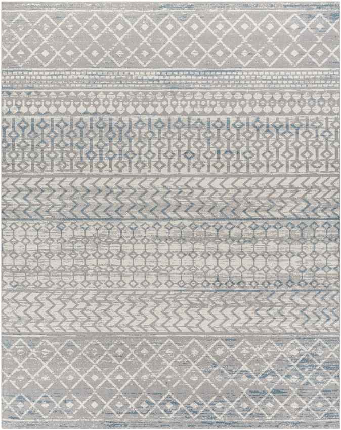 West Terre Haute Global Taupe Washable Area Rug