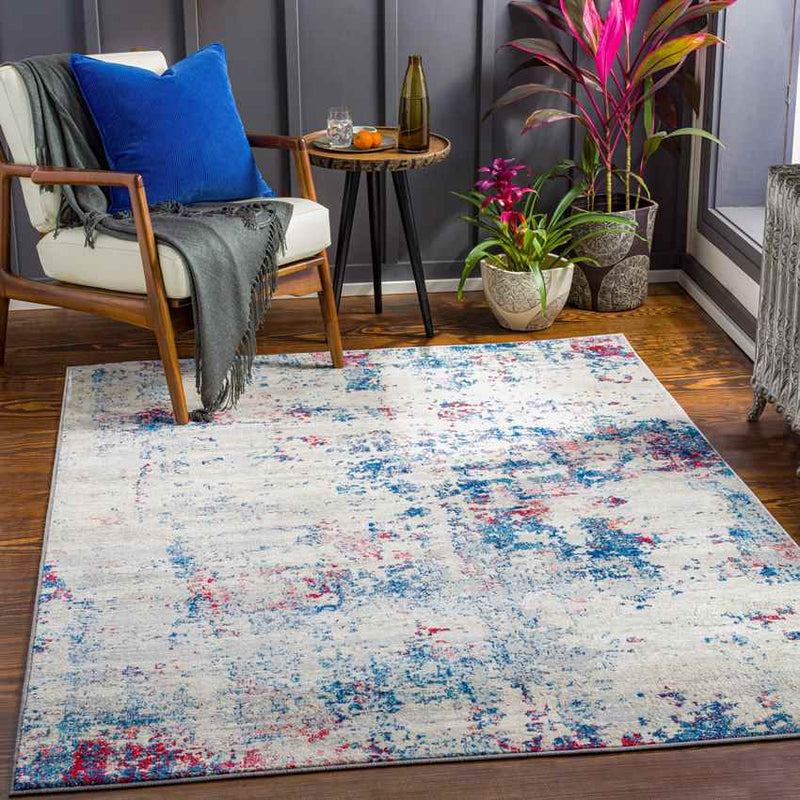 Barett Modern Aqua Area Rug