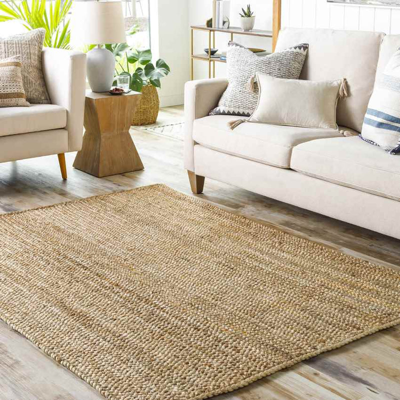 Big Rock Cottage Tan Area Rug