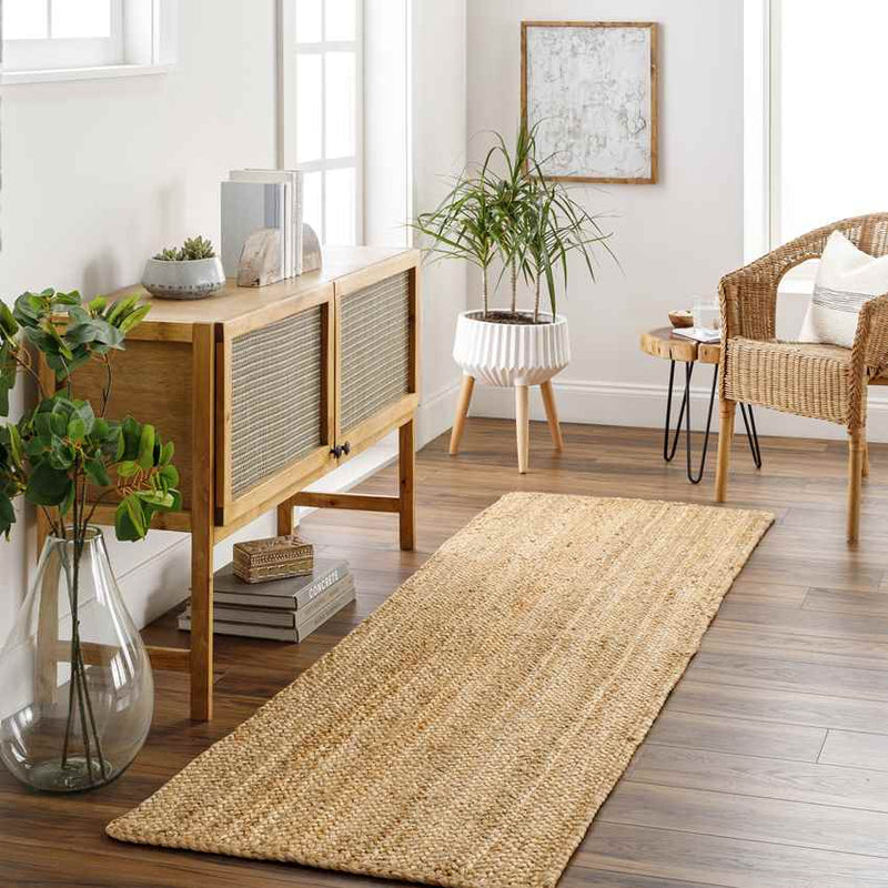 Big Rock Cottage Tan Area Rug