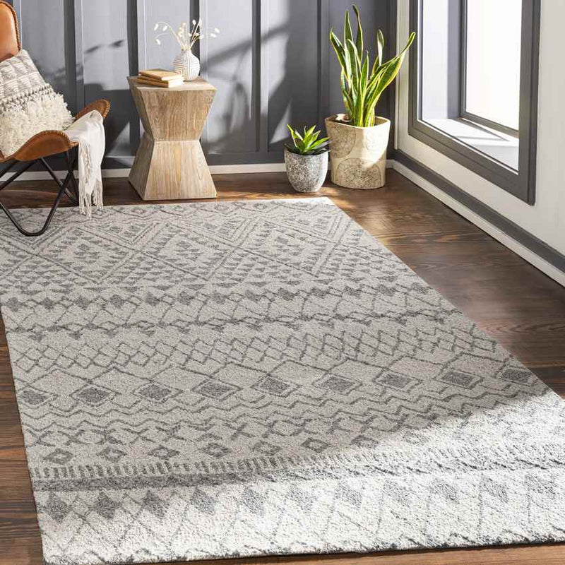 Ossian Global Dark Gray Area Rug