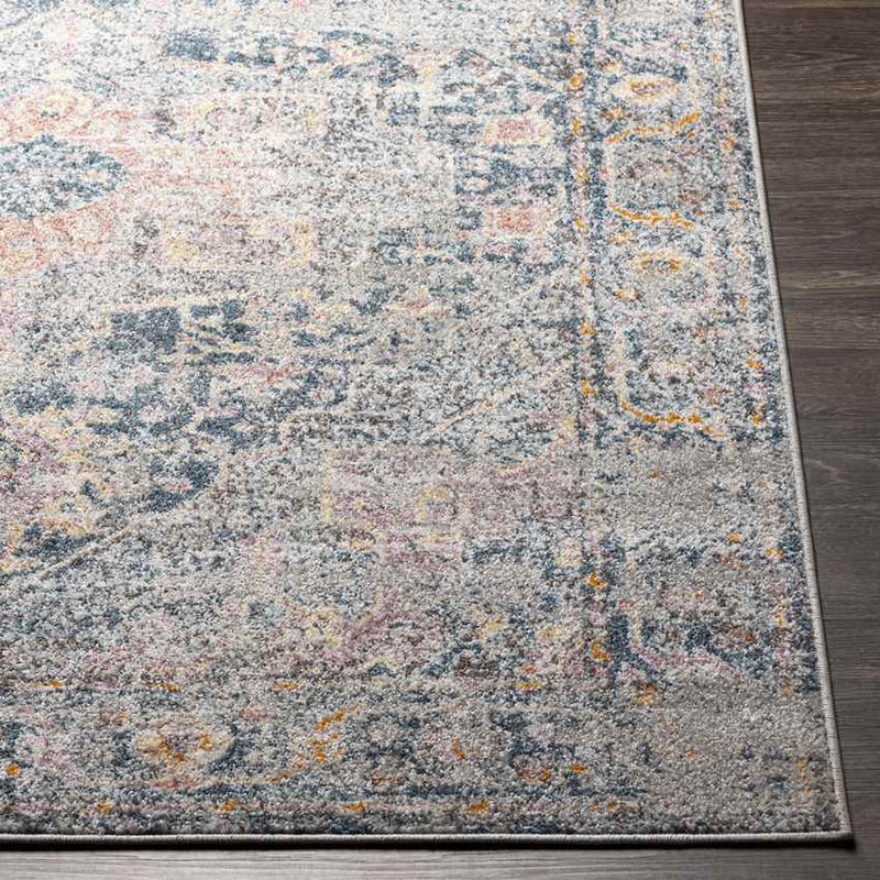 Golden Gate Traditional Denim Area Rug