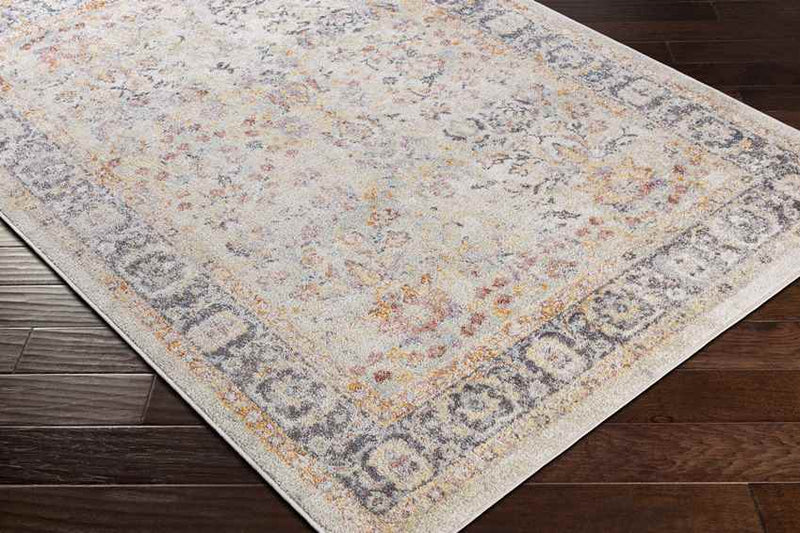 Hazel Crest Traditional Burnt Orange Area Rug