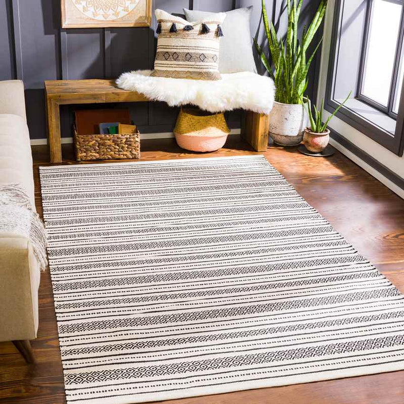 Sugar Grove Rustic Charcoal Area Rug