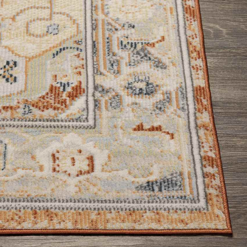 Coal Valley Global Burnt Orange Area Rug