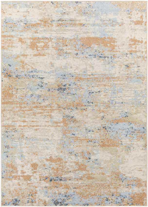 Davis Junction Modern Burnt Orange Area Rug