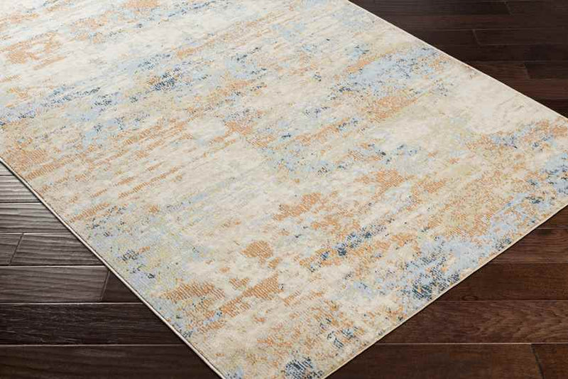 Davis Junction Modern Burnt Orange Area Rug