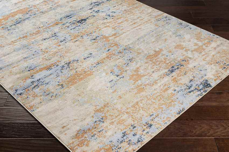 Davis Junction Modern Burnt Orange Area Rug