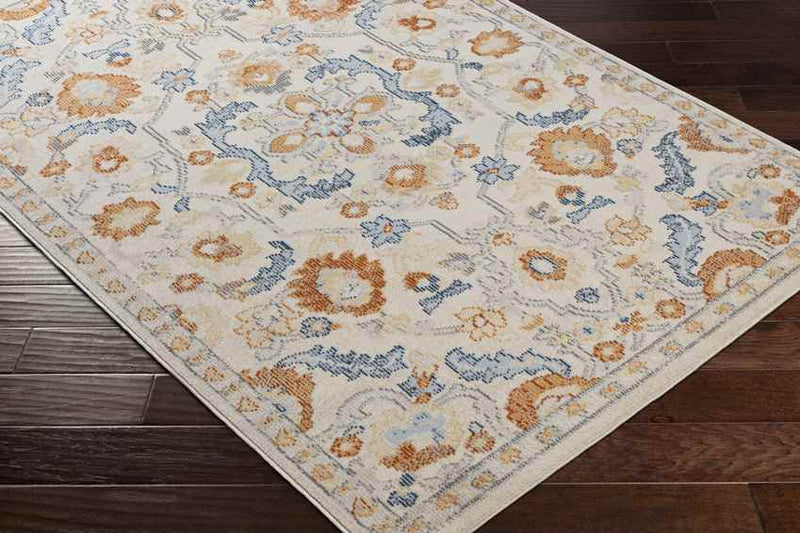 Deer Grove Traditional Ivory Area Rug