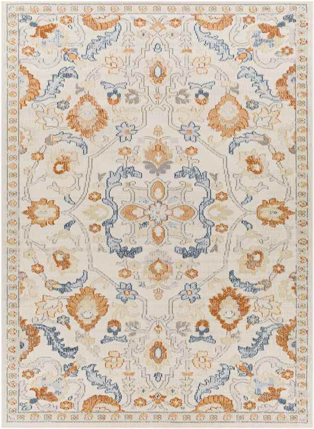 Deer Grove Traditional Ivory Area Rug